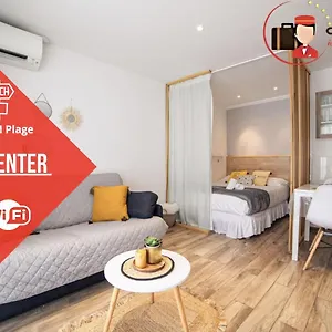 Cosy Center - Rue D'antibes - 200m Plage- Clim - Wifi - Unique , Cannes France